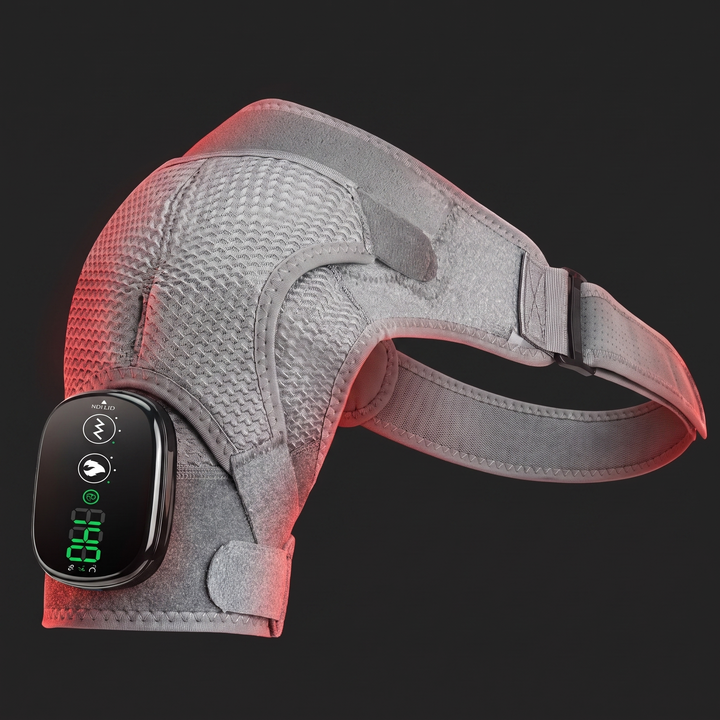 PHYSIOATHLETX Heating Shoulder Wrap - Gray Colorway