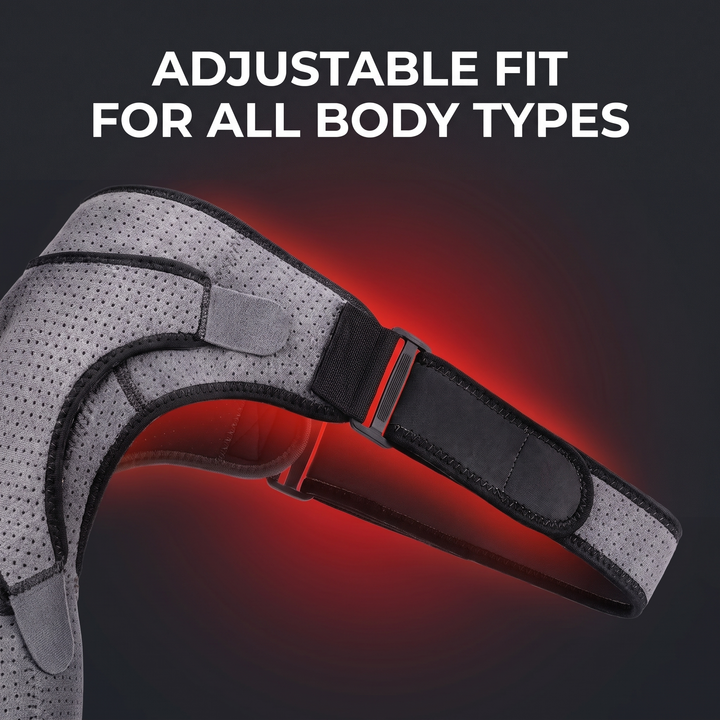 PHYSIOATHLETX Heating Shoulder Wrap - Adjustable Fit Feature