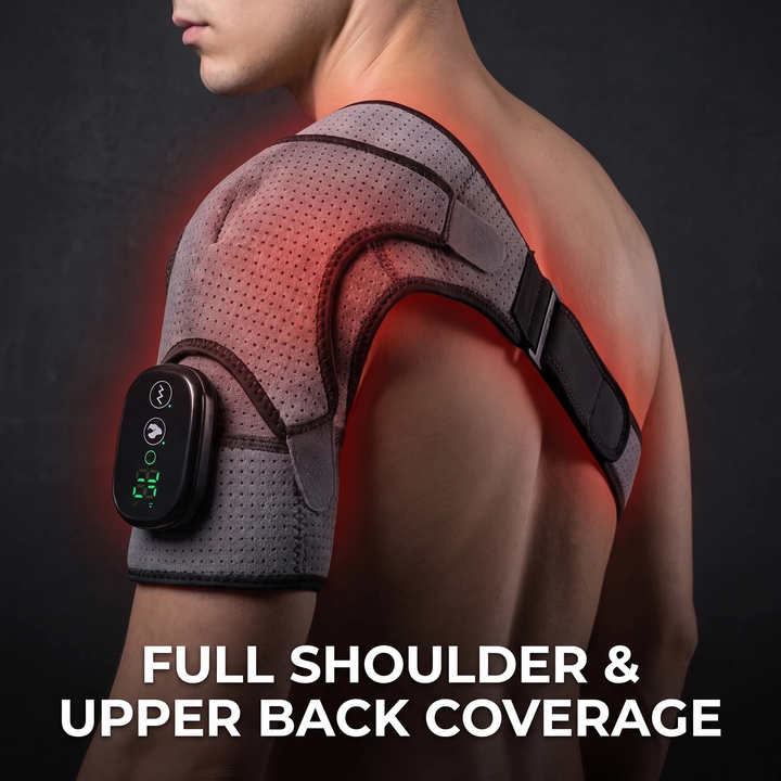 PHYSIOATHLETX Heating Shoulder Wrap - Full Shoulder Coverage Feature