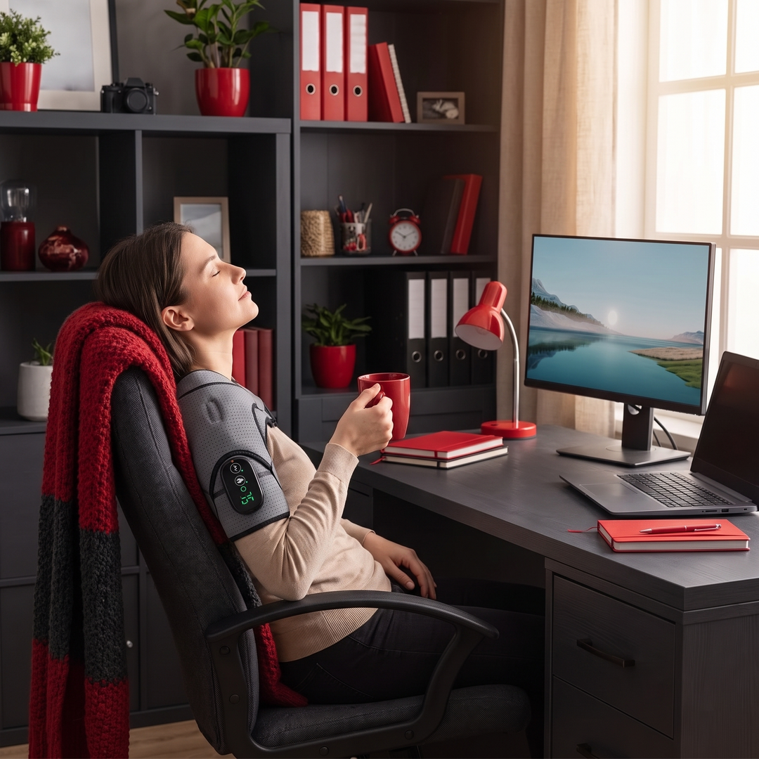 PHYSIOATHLETX Heating Shoulder Wrap - Office Break Wellness Lifestyle