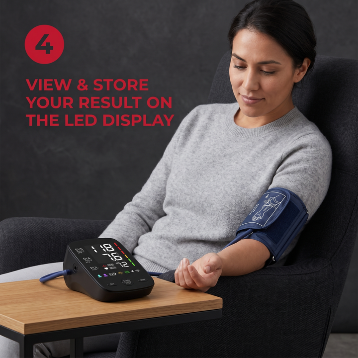 How to Use Step 4 View and Store Result on LED Display