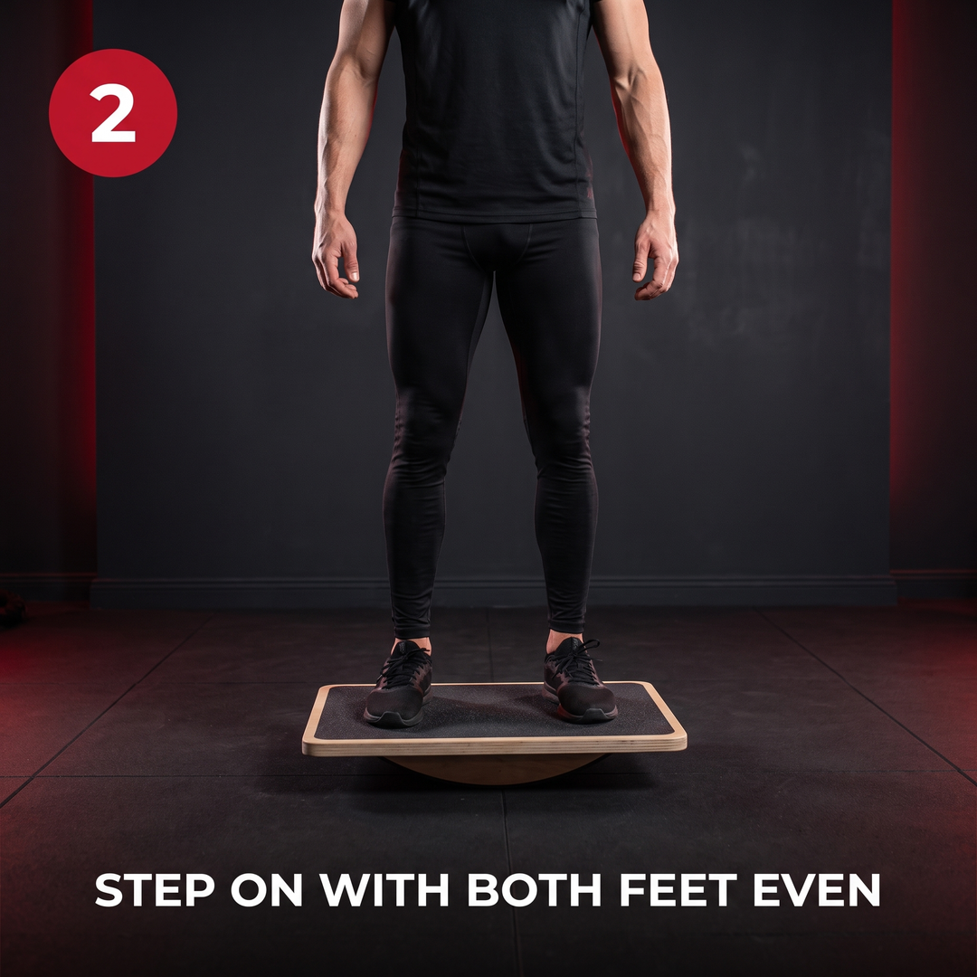 How to Use Step 2 - Step On With Both Feet Even