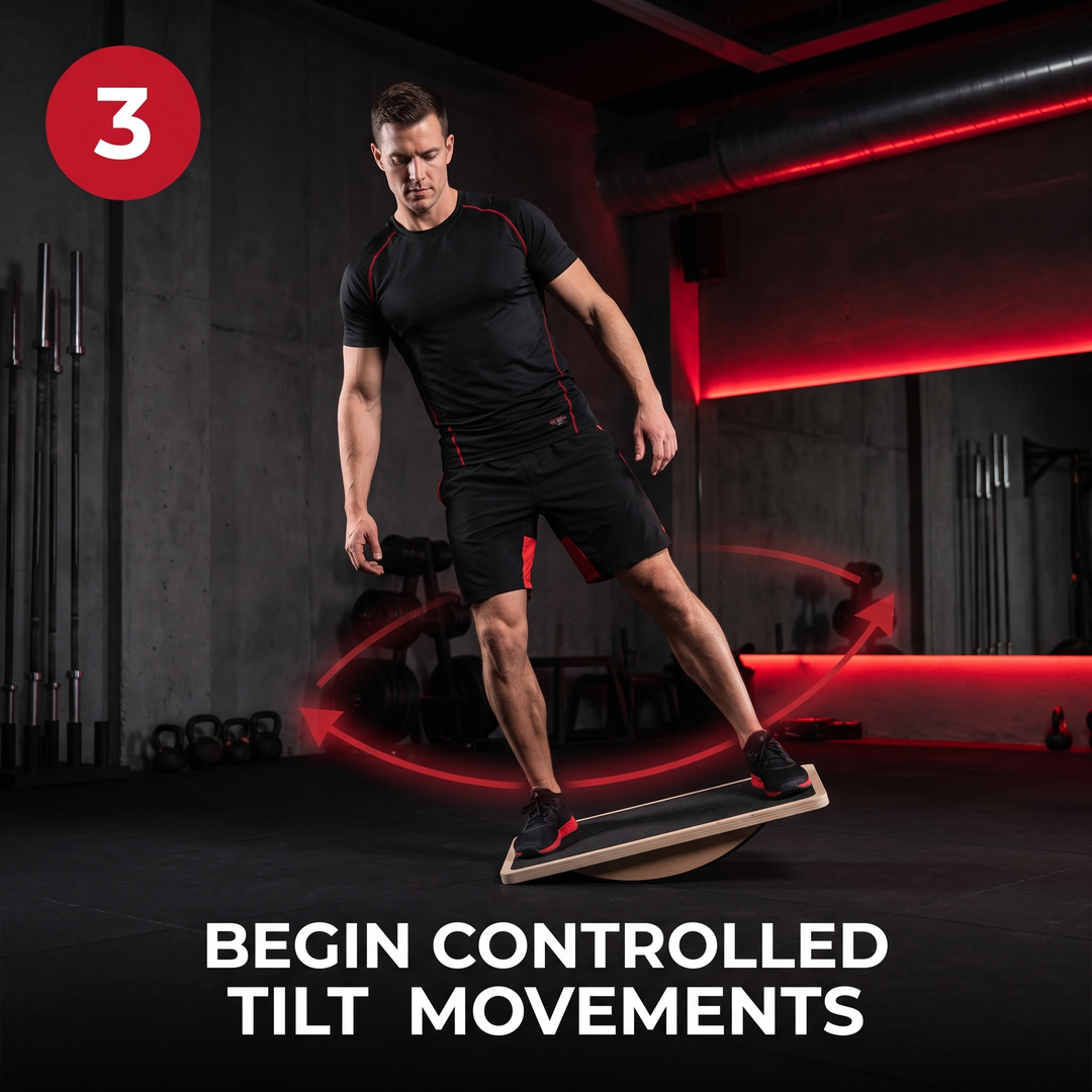 How to Use Step 3 - Begin Controlled Tilt Movements