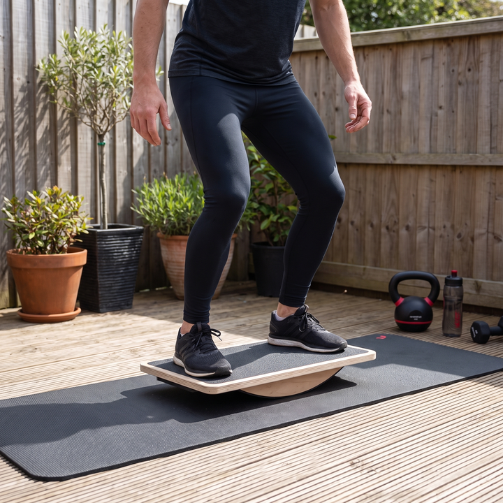 Outdoor Functional Training - Wooden Balance Board