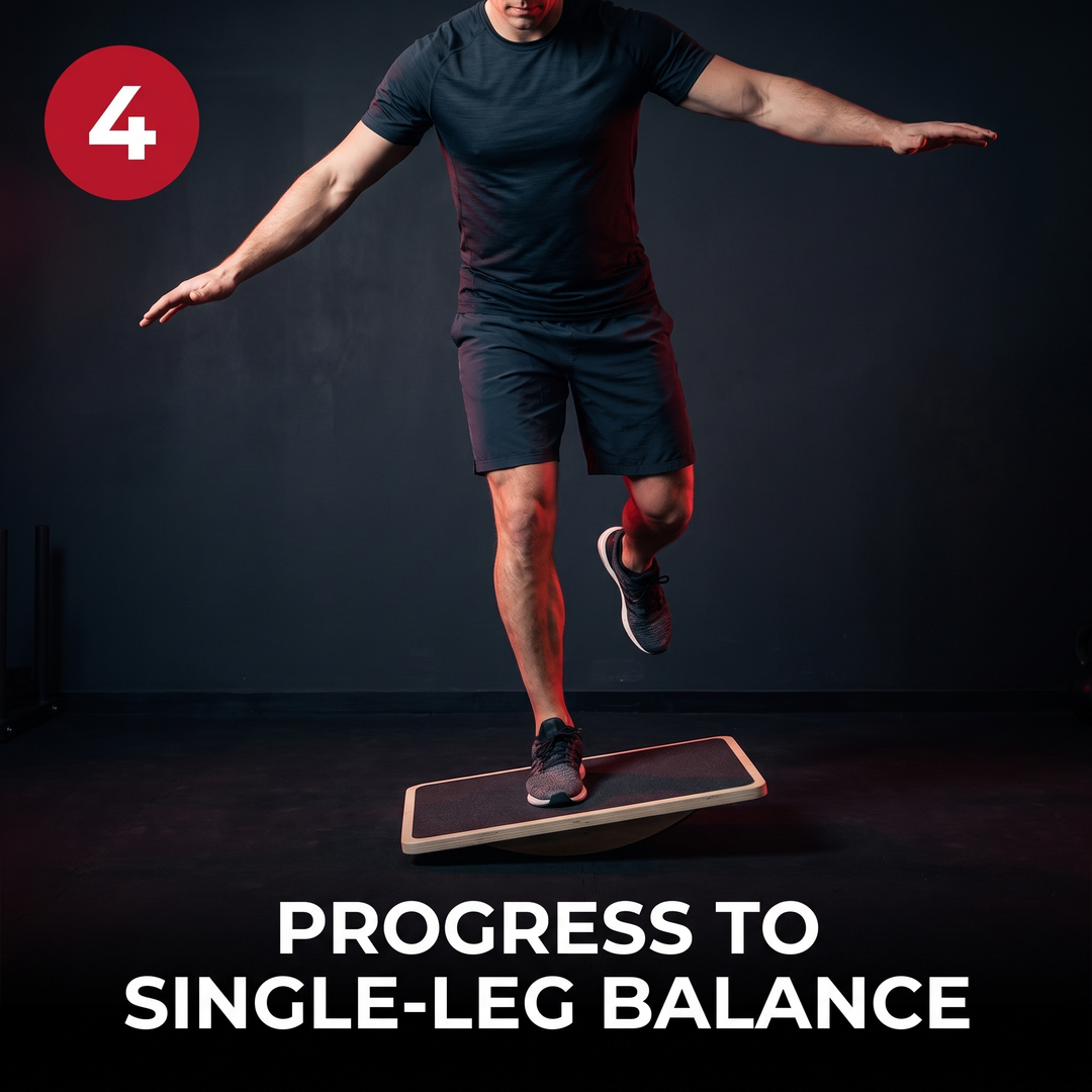 How to Use Step 4 - Progress to Single-Leg Balance
