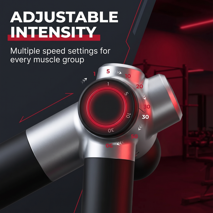 Adjustable intensity speed settings