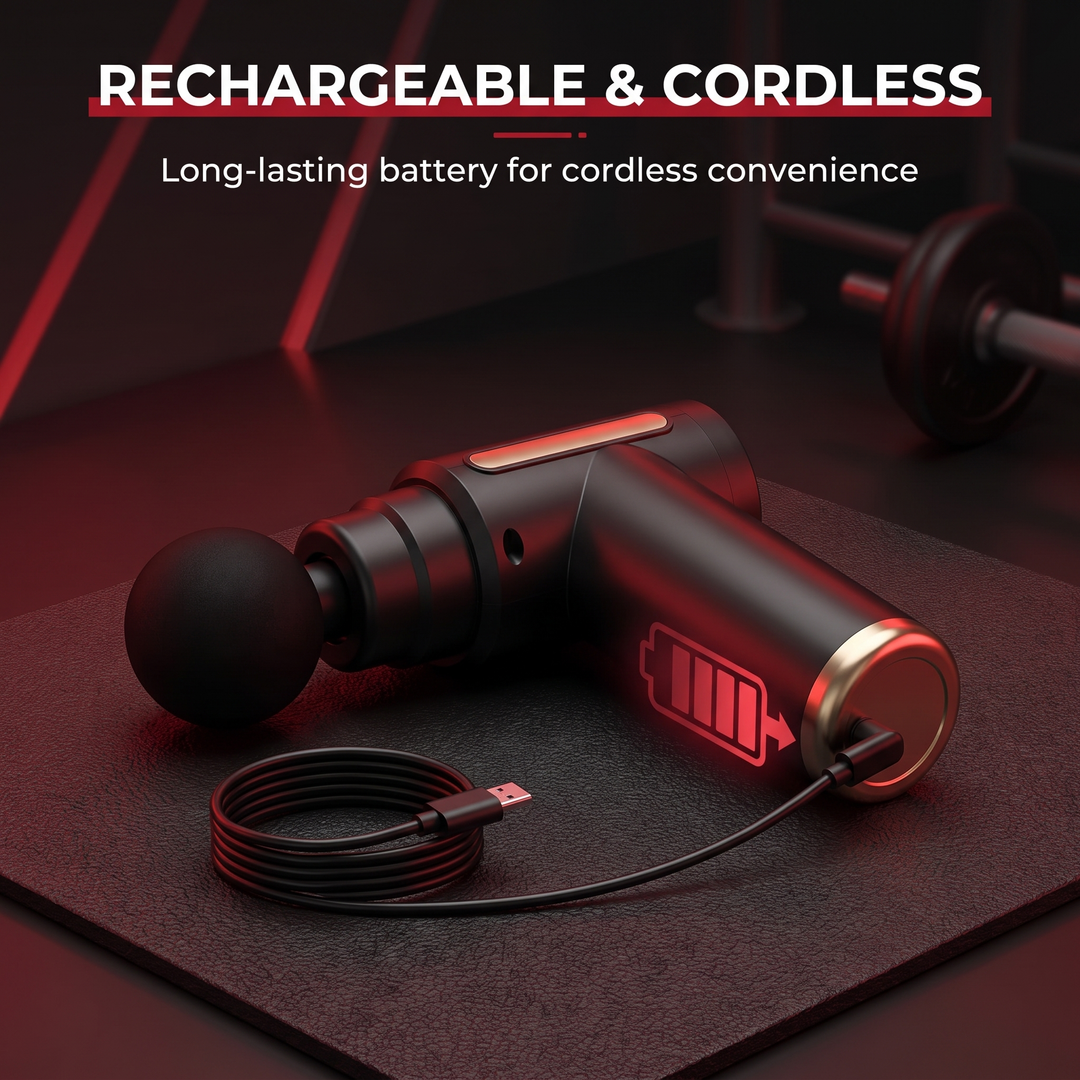 Rechargeable cordless battery design