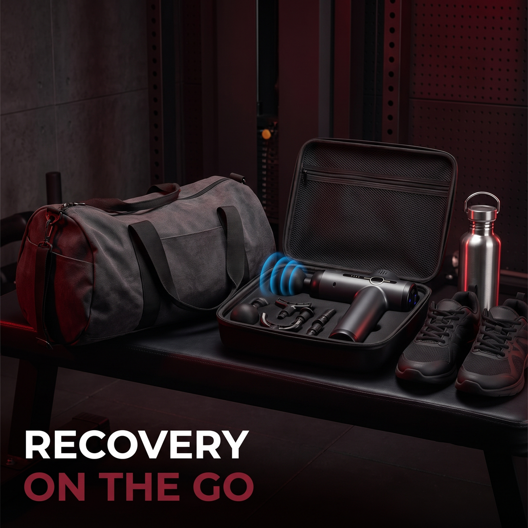 Massage gun travel carrying case