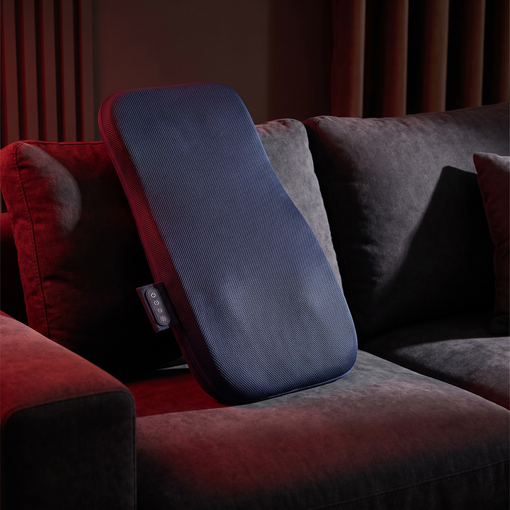 Professional Electric Shiatsu Back Massager with Heat Full Body Kneading Neck Shoulder Massage Cushion for Home Office Chair Use Relaxation Recovery – Home Couch Setup