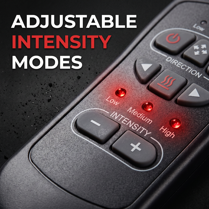 Shiatsu Massage Cushion Vibrating Infrared Heat Pad Neck Back Lumbar Full Body Massager Car Home Office Cervical Support Relief - Adjustable Intensity Modes