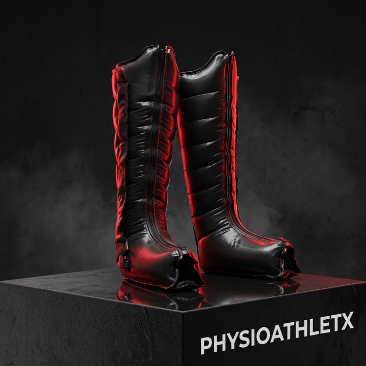 Professional Air Compression Recovery Boots Leg Massager Wireless Pneumatic Compression Boots for Athletes Muscle Recovery Circulation Support - Hero Shot Front View