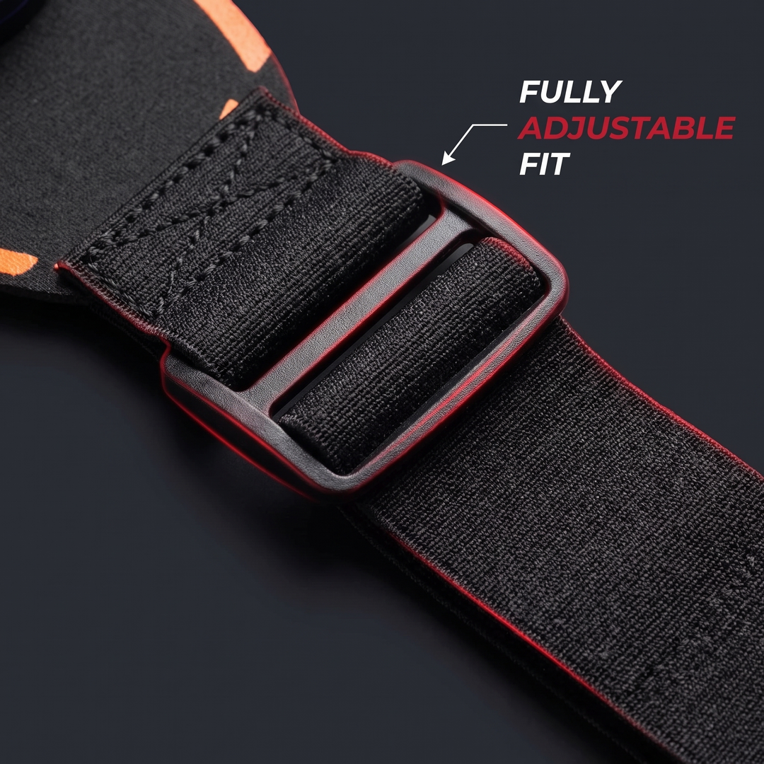 Professional EMS Muscle Stimulator Wireless Abdominal Toning Belt Body Massager Unisex Waist Arm Leg Hip Trainer Smart Fitness Recovery Device - Fully Adjustable Strap