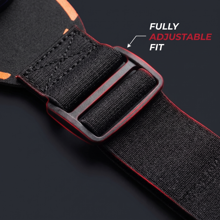 Professional EMS Muscle Stimulator Wireless Abdominal Toning Belt Body Massager Unisex Waist Arm Leg Hip Trainer Smart Fitness Recovery Device - Fully Adjustable Strap