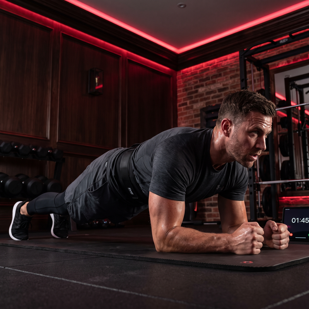 Professional EMS Core Trainer Belt Muscle Stimulator Abdominal Toning Belt 9 Intensity Levels USB Rechargeable No Gel Required Home Fitness Recovery - Active Core Workout Lifestyle