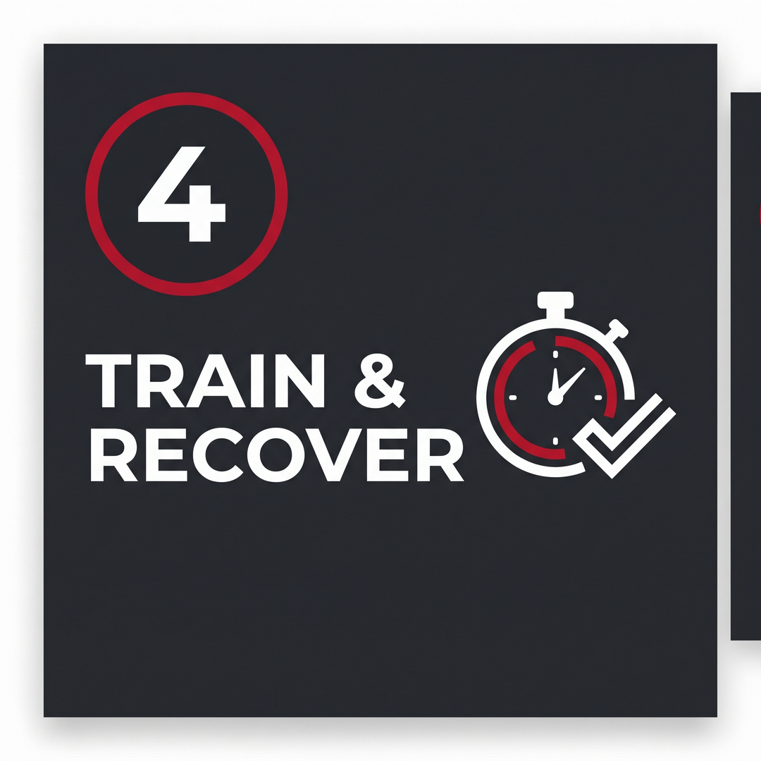 PHYSIOATHLETX EMS Toning Shorts - Glute, Hip and Thigh Muscle Training Wearable - How To Use Step 4 Train and Recover