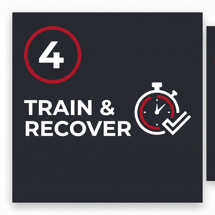 PHYSIOATHLETX EMS Toning Shorts - Glute, Hip and Thigh Muscle Training Wearable - How To Use Step 4 Train and Recover
