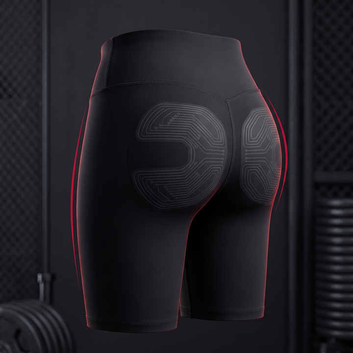 Leg and Glute Muscle Training Leggings — back view