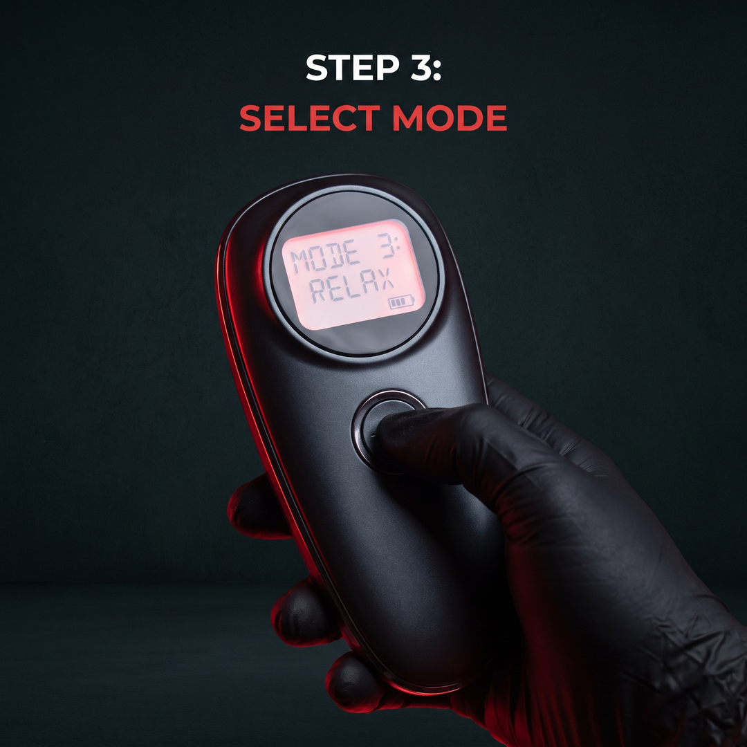 Professional TENS EMS Unit Muscle Stimulator Electric Pulse Massager Digital Pain Relief Device Body Massage Home Use Recovery - How It Works Step 3