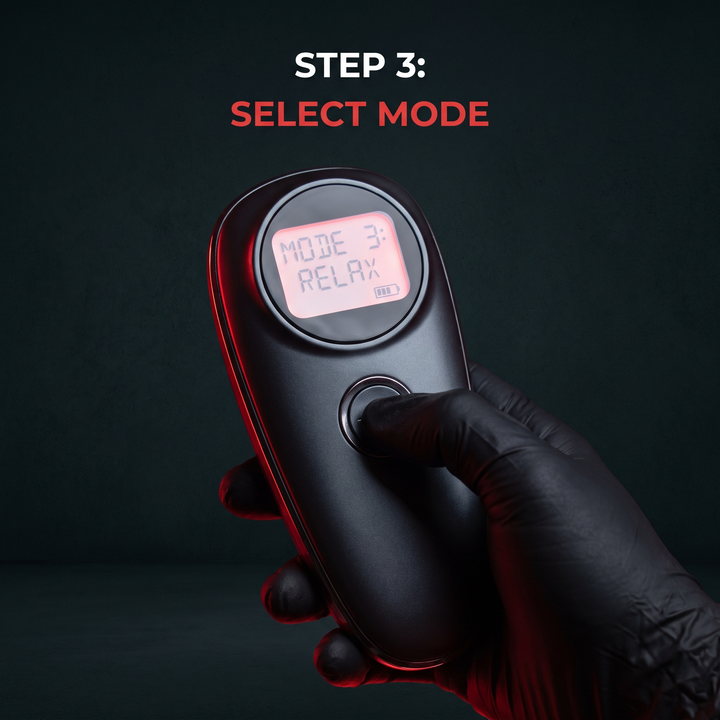 Professional TENS EMS Unit Muscle Stimulator Electric Pulse Massager Digital Pain Relief Device Body Massage Home Use Recovery - How It Works Step 3