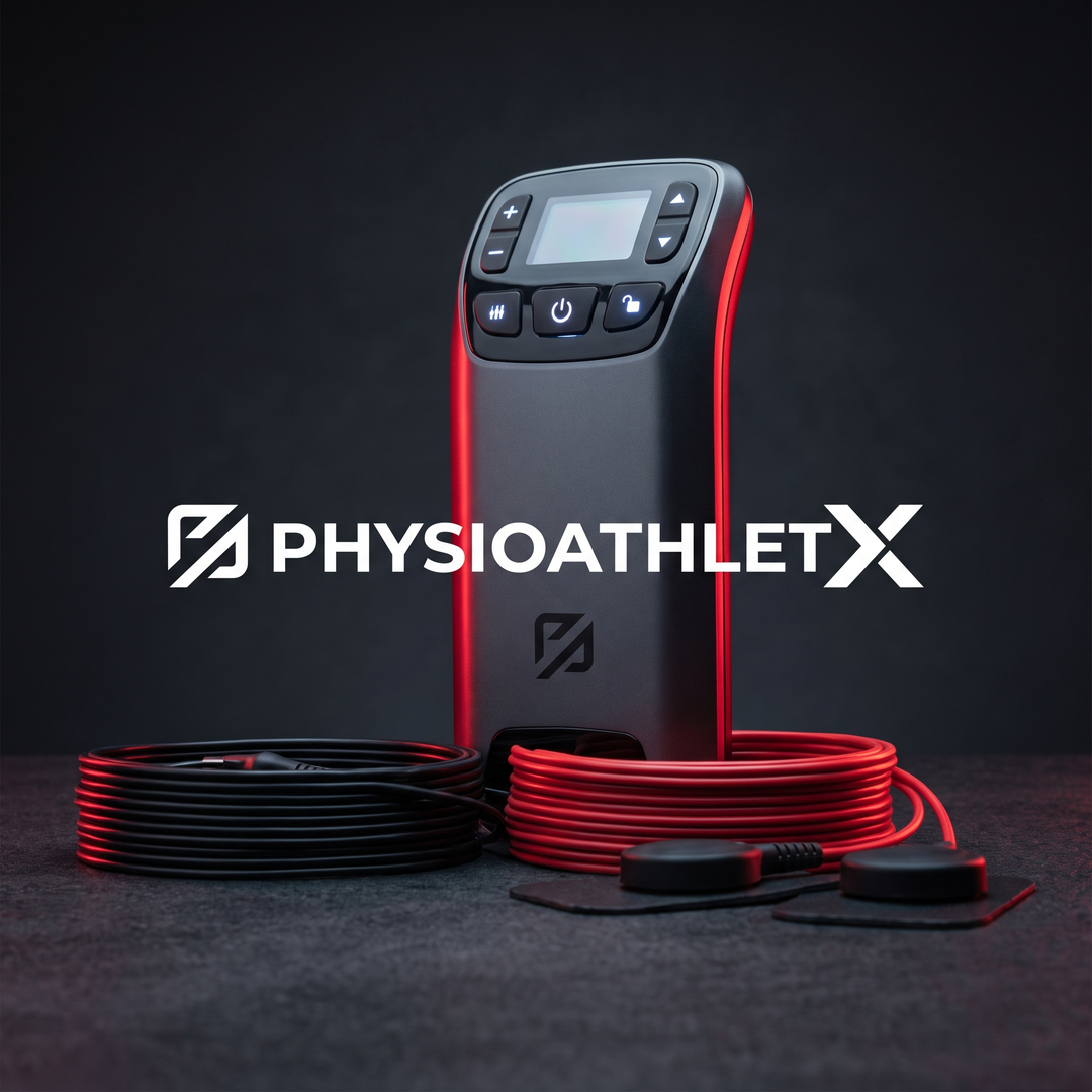 Professional TENS EMS Unit Muscle Stimulator Electric Pulse Massager Digital Pain Relief Device Body Massage Home Use Recovery - Hero Upright Device
