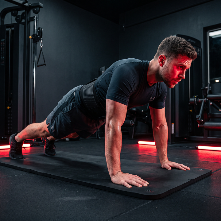 Professional EMS Muscle Stimulator Belt Abdominal Toning Training Belt Electric Body Massager Muscle Relaxation Fitness Recovery Waist Toning for Home Gym Workout | Active Core Workout Lifestyle