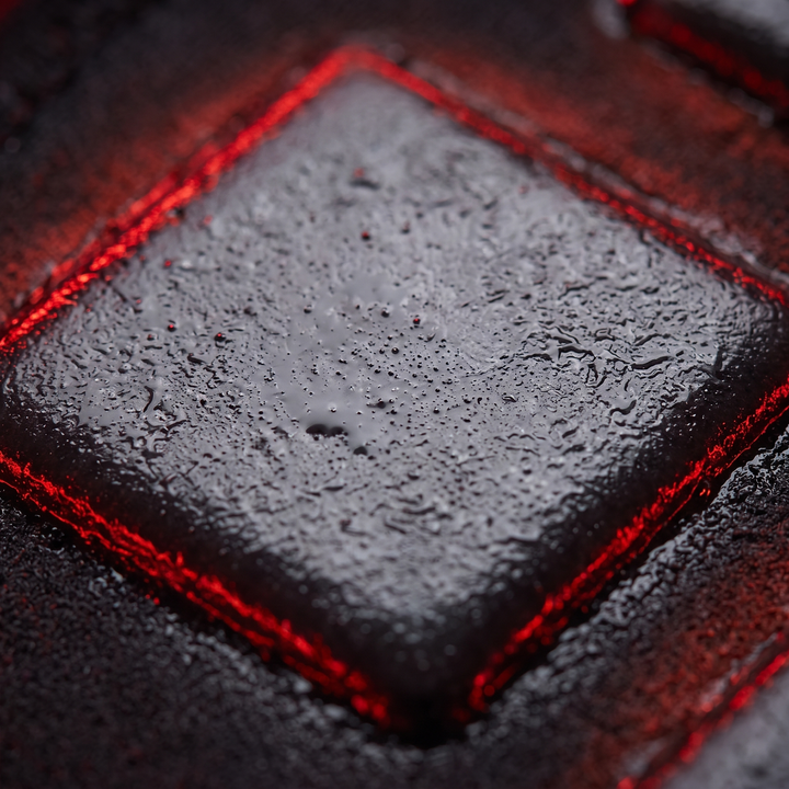 Professional EMS Muscle Stimulator Belt Abdominal Toning Training Belt Electric Body Massager Muscle Relaxation Fitness Recovery Waist Toning for Home Gym Workout | Gel Pad Texture Macro Detail