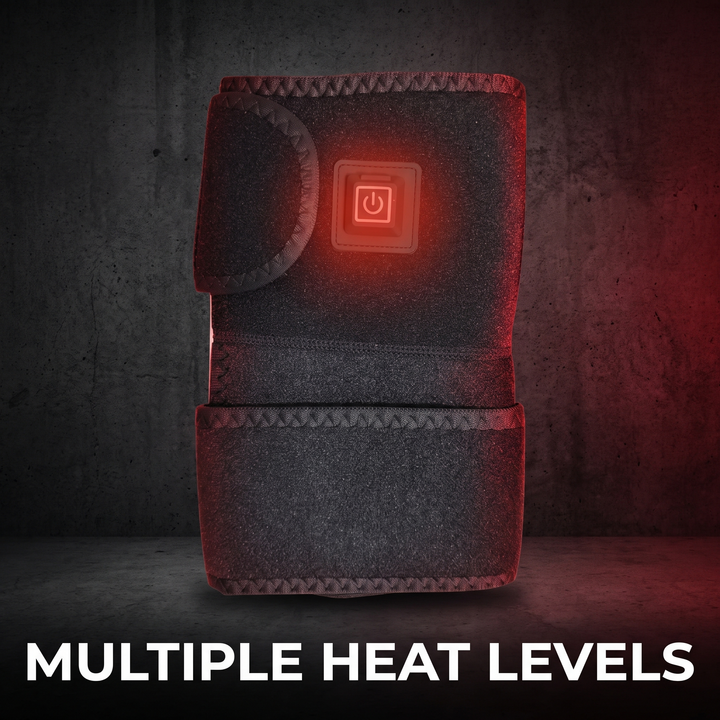 Electric Heated Knee Wrap USB Powered Knee Heating Pad Adjustable Warming Strap Joint Support Brace for Home Recovery Daily Use – Multiple Heat Levels Feature