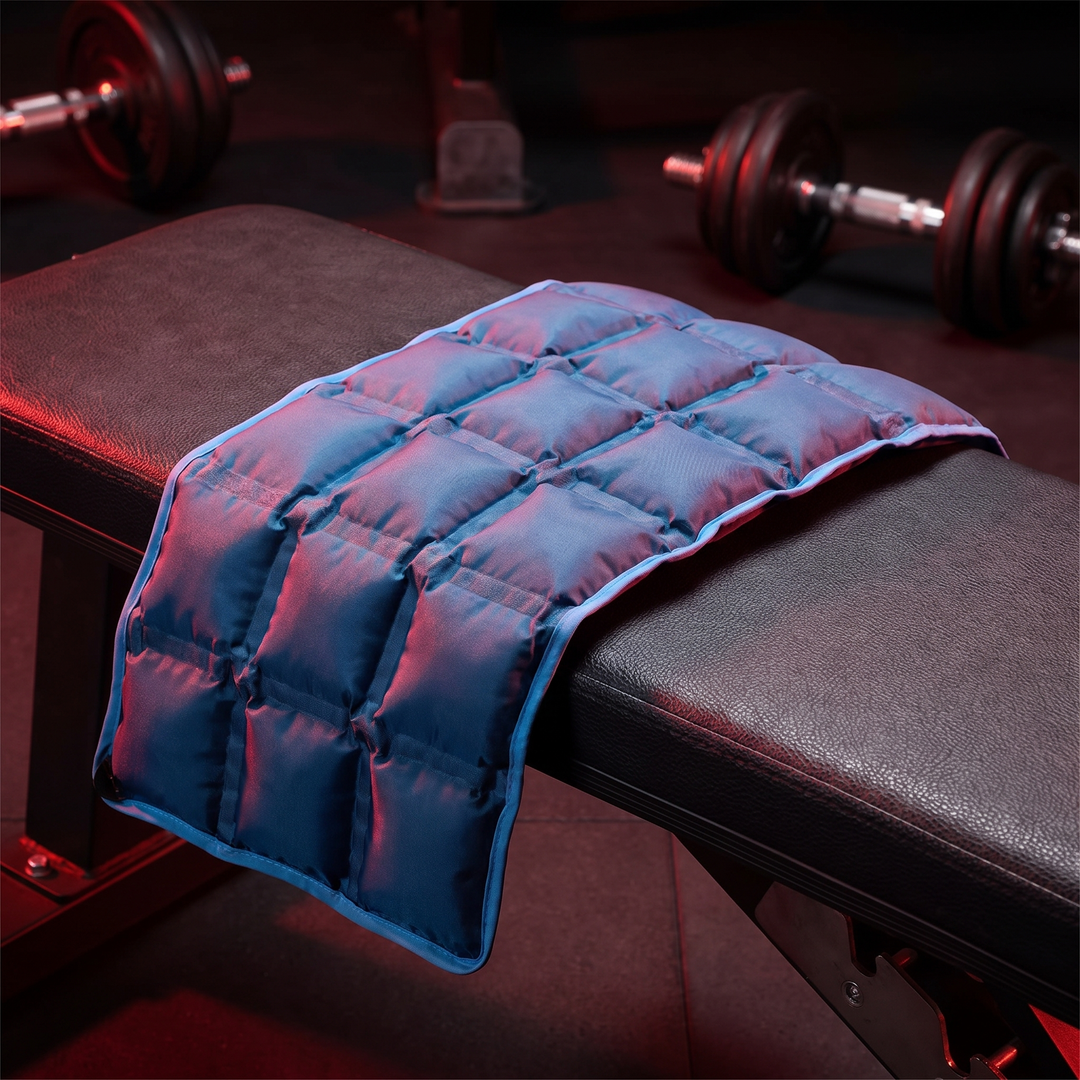 Reusable Large Ice Pack Hot Cold Gel Pack for Knee Leg Back Neck Shoulder Muscle Recovery Cooling Wrap Massage Pad Pain Relief Support - Gym Bench Hero