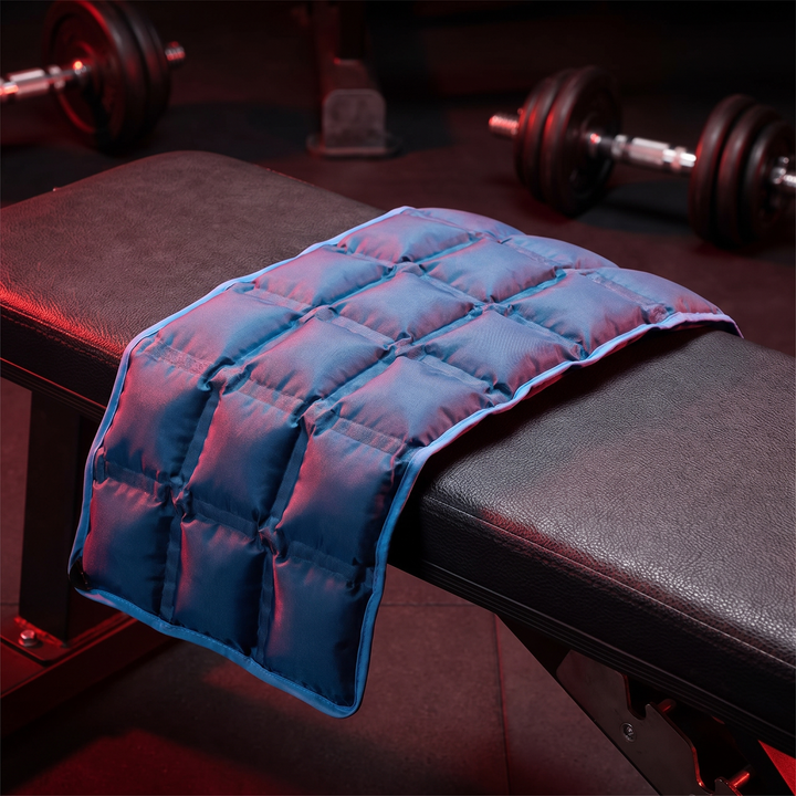 Reusable Large Ice Pack Hot Cold Gel Pack for Knee Leg Back Neck Shoulder Muscle Recovery Cooling Wrap Massage Pad Pain Relief Support - Gym Bench Hero