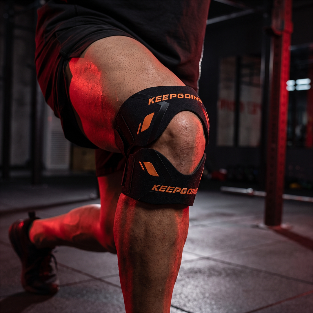 Ergonomic Patella Knee Strap Knee Support Band Tendon Stabilizer Brace with Cushioned Pad for Pain Relief Running Jumping Fitness Recovery - Lunge Training