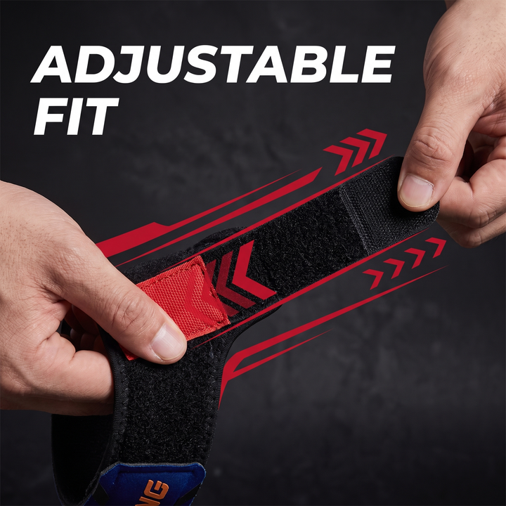 Ergonomic Patella Knee Strap Knee Support Band Tendon Stabilizer Brace with Cushioned Pad for Pain Relief Running Jumping Fitness Recovery - Adjustable Strap