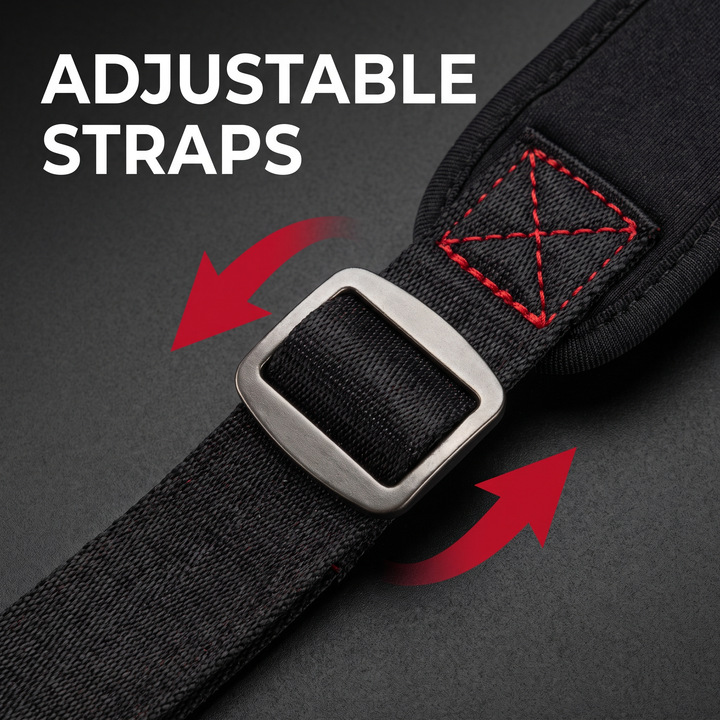 Adjustable Back Brace Posture Corrector for Men and Women Full Back Support Upper Lower Back Shoulder Straightener Posture Support Brace - Adjustable Straps Detail