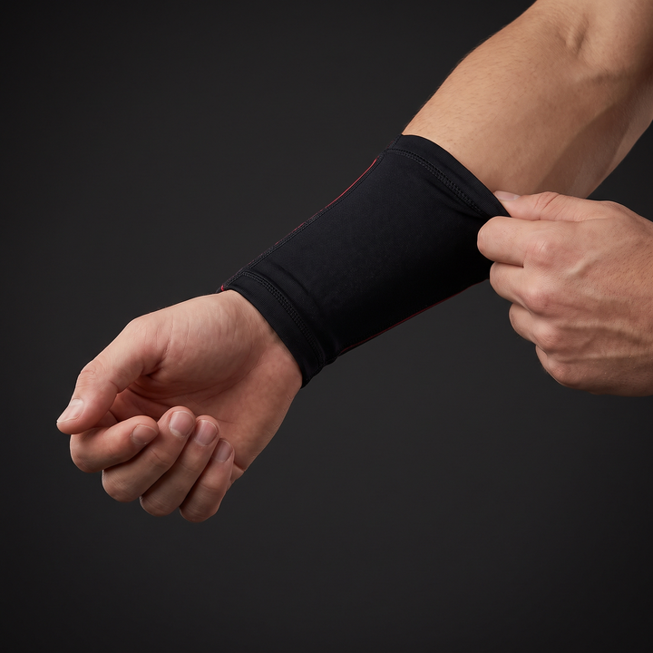 Professional Elbow Brace Compression Sleeve - how to put on the sleeve