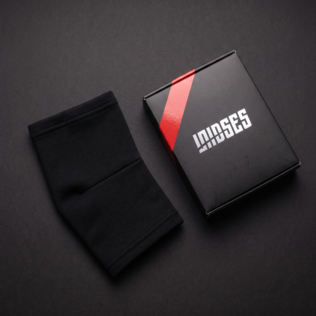 Professional Elbow Brace Compression Sleeve - retail packaging detail