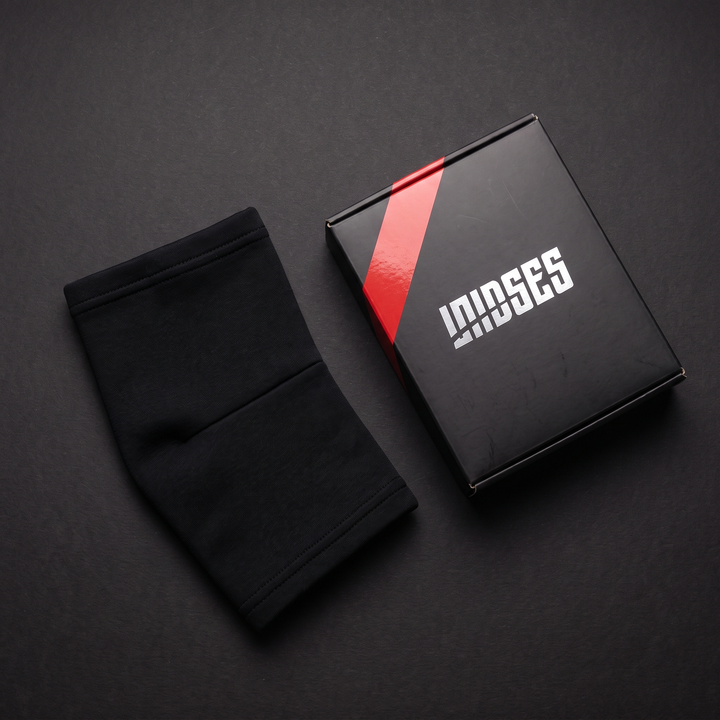 Professional Elbow Brace Compression Sleeve - retail packaging detail