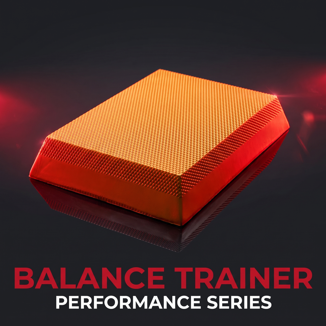 Professional Balance Pad TPE Stability Cushion Non-Slip Trainer for Ankle Core Strength Rehabilitation Home Gym Fitness Recovery Training - Orange Hero Shot
