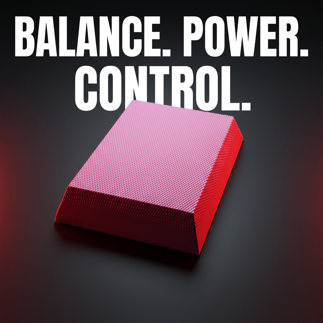 Professional Balance Pad TPE Stability Cushion Non-Slip Trainer for Ankle Core Strength Rehabilitation Home Gym Fitness Recovery Training - Pink Hero Shot