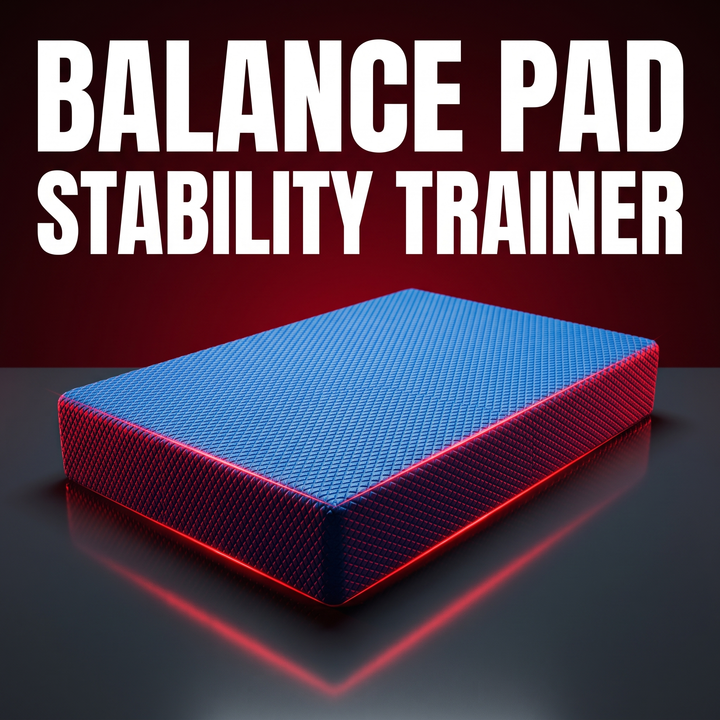 Professional Balance Pad TPE Stability Cushion Non-Slip Trainer for Ankle Core Strength Rehabilitation Home Gym Fitness Recovery Training - Blue Hero Shot