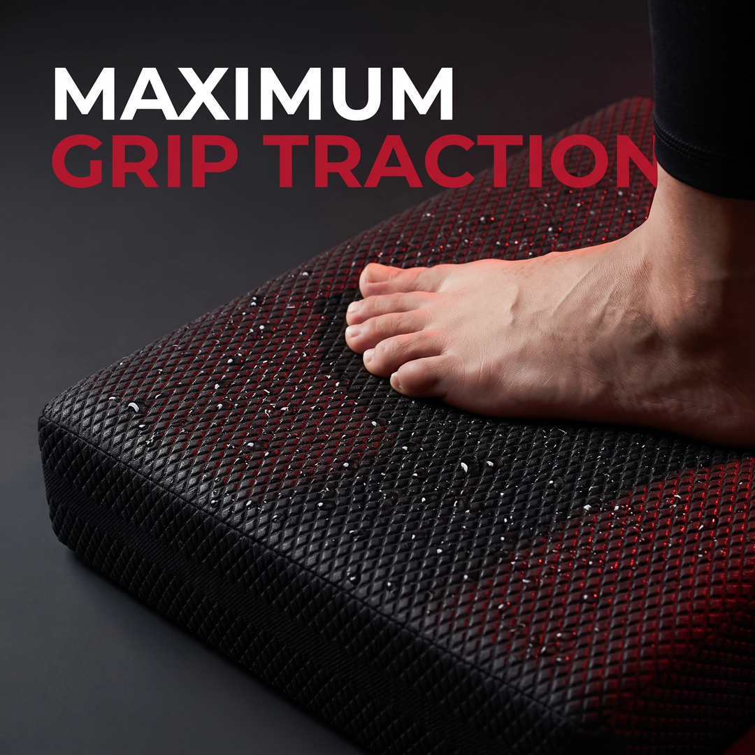 Professional Balance Pad TPE Stability Cushion Non-Slip Trainer for Ankle Core Strength Rehabilitation Home Gym Fitness Recovery Training - Maximum Grip Traction Detail