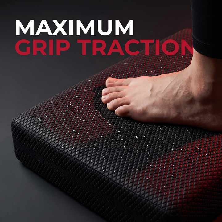 Professional Balance Pad TPE Stability Cushion Non-Slip Trainer for Ankle Core Strength Rehabilitation Home Gym Fitness Recovery Training - Maximum Grip Traction Detail