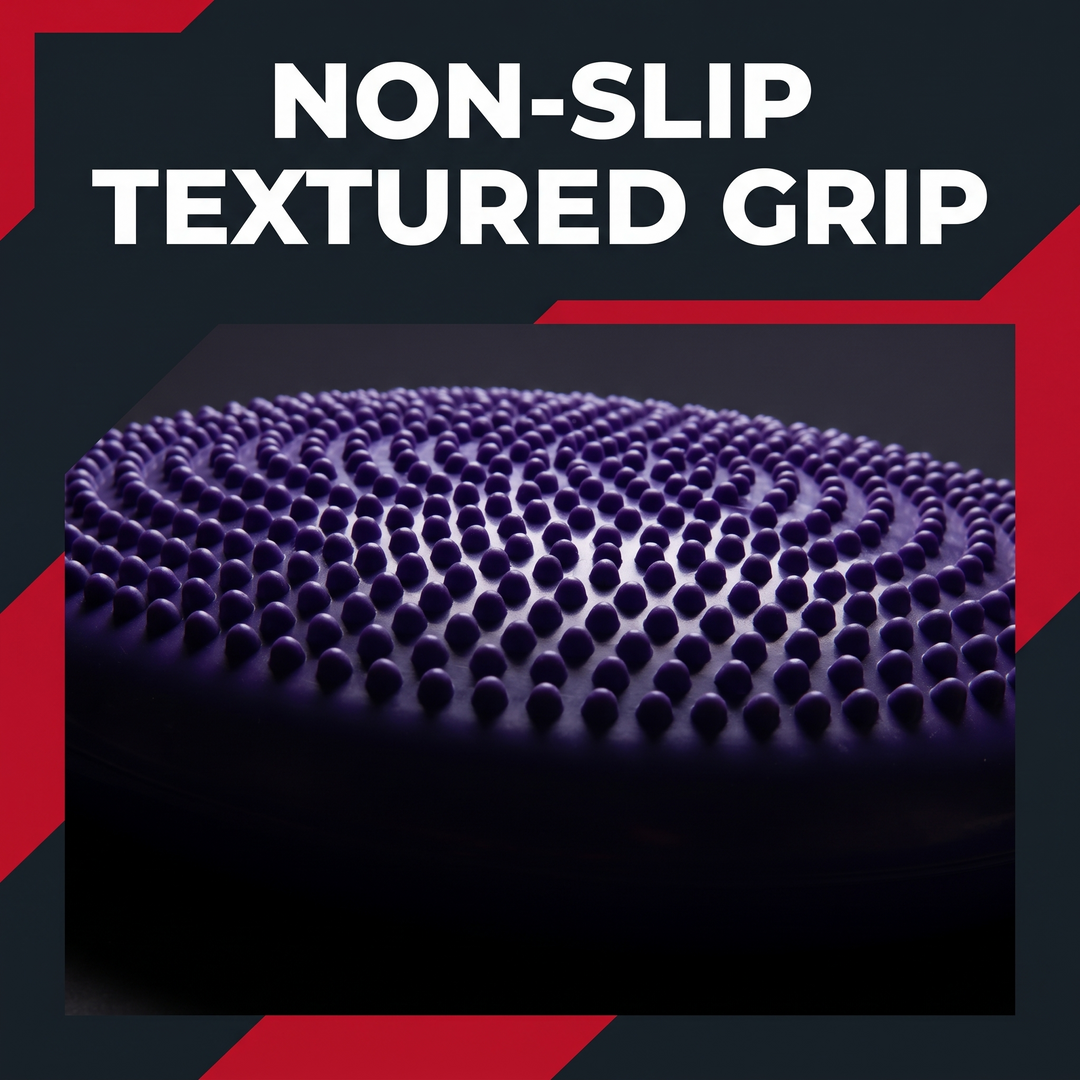 Professional Inflatable Balance Pad Anti-Burst Massage Cushion Stability Disc Yoga Fitness Balance Board Training Pad for Home Gym Rehabilitation Core Strength Workout - Non-Slip Textured Surface