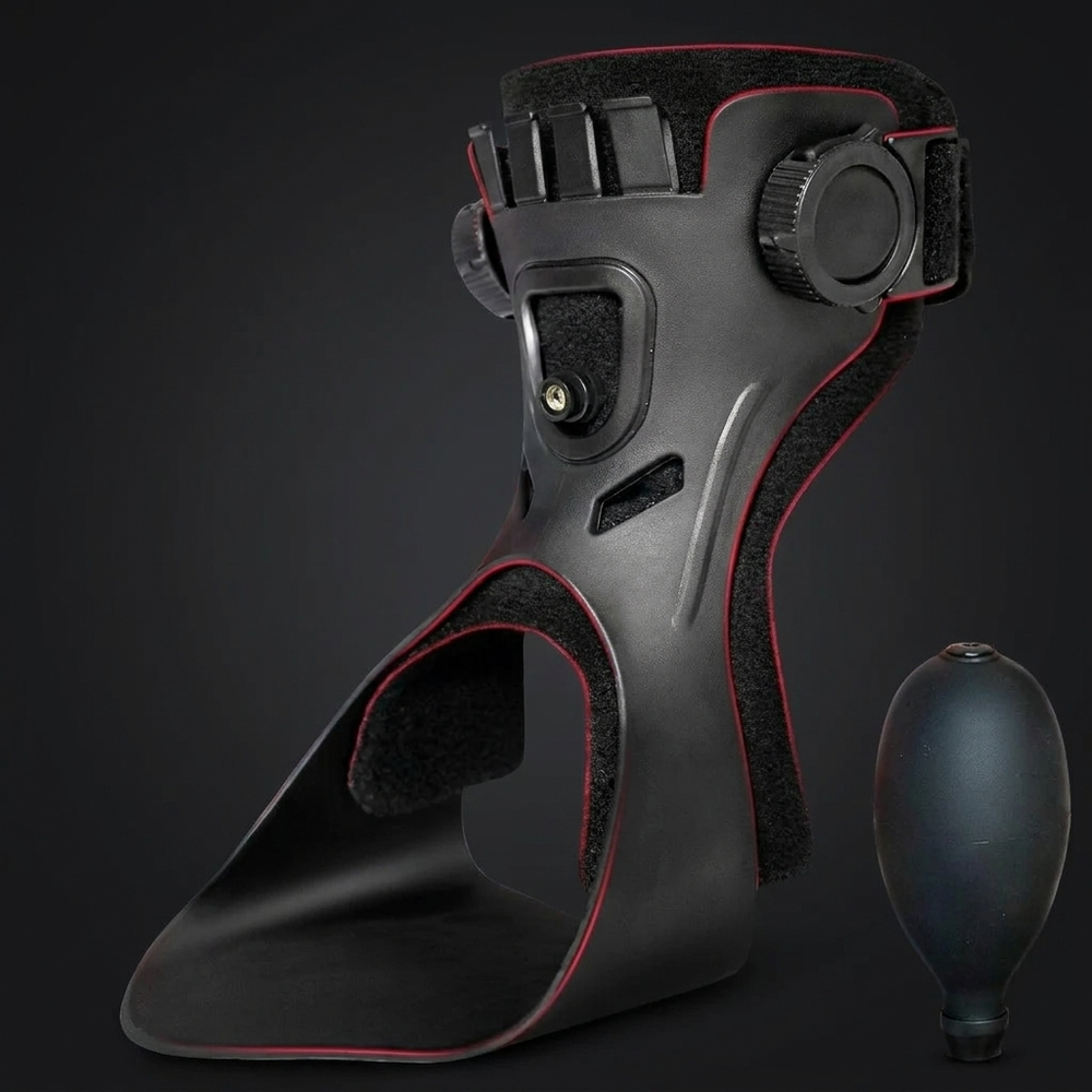Adjustable Ankle Support Brace — front studio view