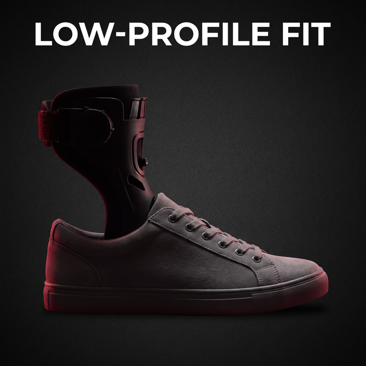 Adjustable Ankle Support Brace — low-profile fit under footwear