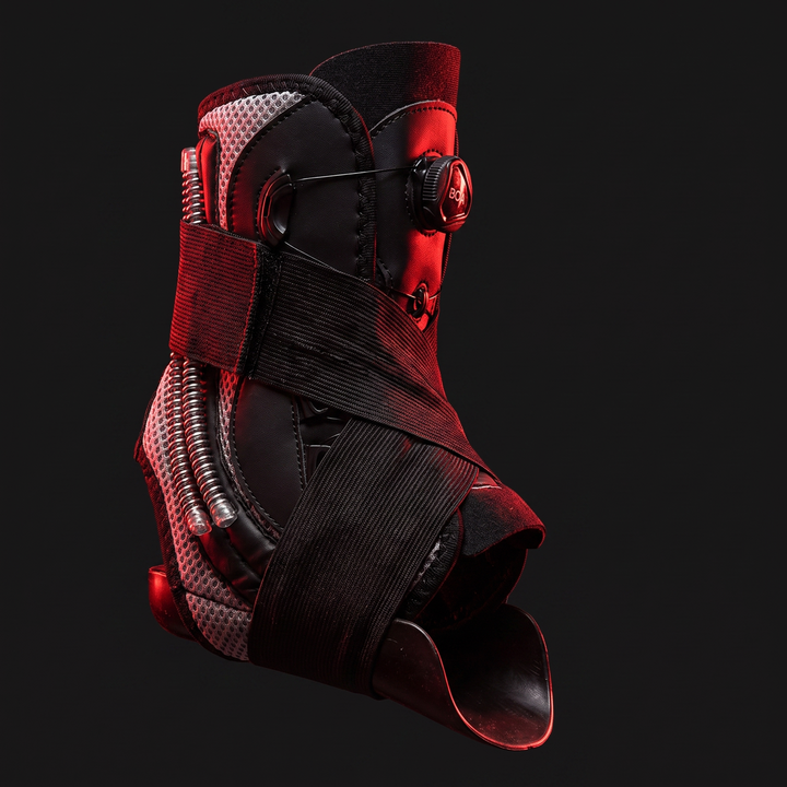 Adjustable Ankle Brace Support Stabilizer - dramatic hero shot