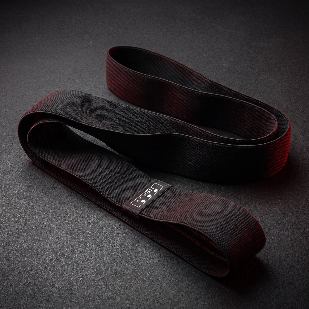 Professional Long Resistance Loop Band Full Body Workout Elastic Exercise Band Home Gym Strength Training Yoga Fitness Band Unisex - black