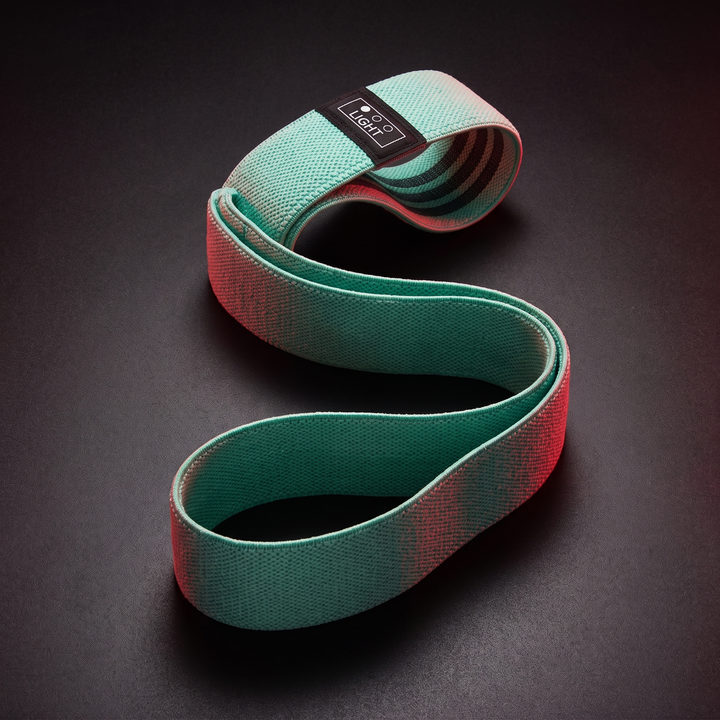 Professional Long Resistance Loop Band Full Body Workout Elastic Exercise Band Home Gym Strength Training Yoga Fitness Band Unisex - green