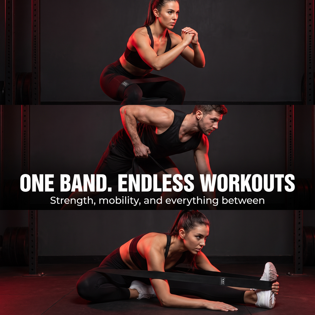 Professional Long Resistance Loop Band Full Body Workout Elastic Exercise Band Home Gym Strength Training Yoga Fitness Band Unisex - versatile exercise use feature