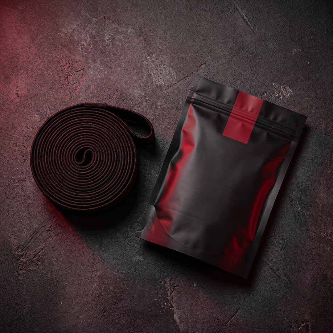 Professional Long Resistance Loop Band Full Body Workout Elastic Exercise Band Home Gym Strength Training Yoga Fitness Band Unisex - packaging flat-lay