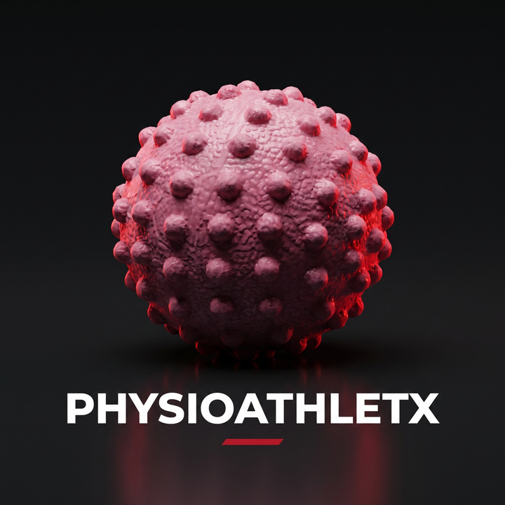 Professional Fascia Massage Ball Trigger Point Roller for Neck Shoulder Back Legs Feet Hands Muscle Relaxation Recovery Fitness - Pink Hero Shot