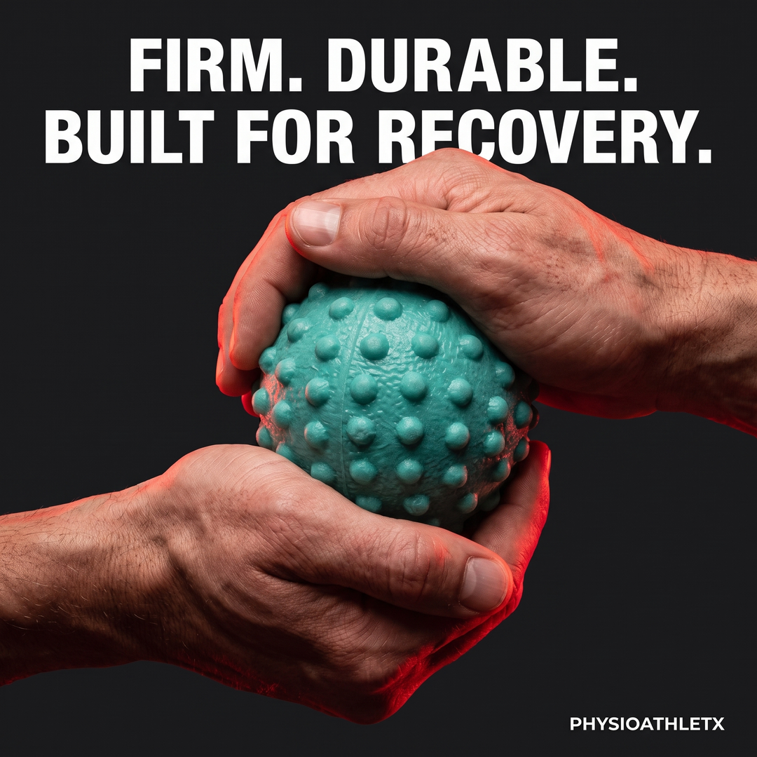 Professional Fascia Massage Ball Trigger Point Roller for Neck Shoulder Back Legs Feet Hands Muscle Relaxation Recovery Fitness - Green Durability Press
